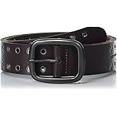Lucky Brand Men's Genuine Leather Belt | Classic | Casual | Everyday | Western | American Heritage | Metal Buckle