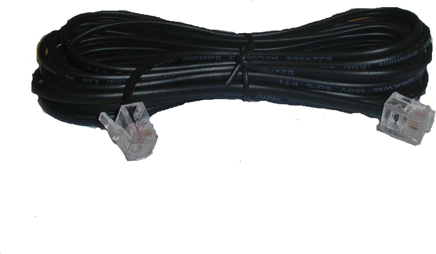 8121-0811 TELEPHONE CABLE 4P2C RJ-11 ( 1 EACH)