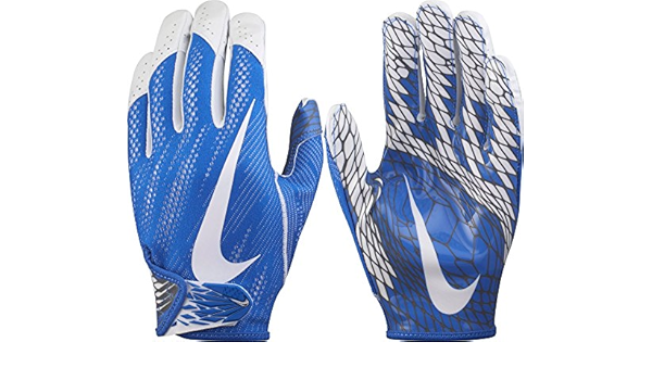 blue nike gloves