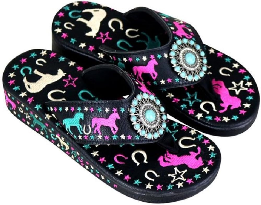 cowgirl flip flops