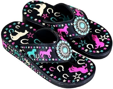 cowgirl bling flip flops