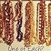Baltic Amber Teething Necklace for Baby Toddler Multi Rainbow Infant Polished Drooling & Teething Pain Authentic Organic Certified Authentic Screw Clasp