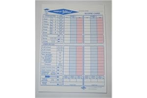 General Foam Plastics 50 Triple Yahtzee Score Sheets Cards