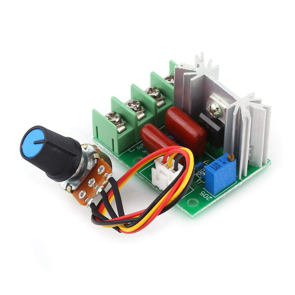 AC Motor Speed Controller 50-220V 2000W Adjustable Voltage Regulator for Light Dimmer Temperature Control Motor Module Variable Speed Drive