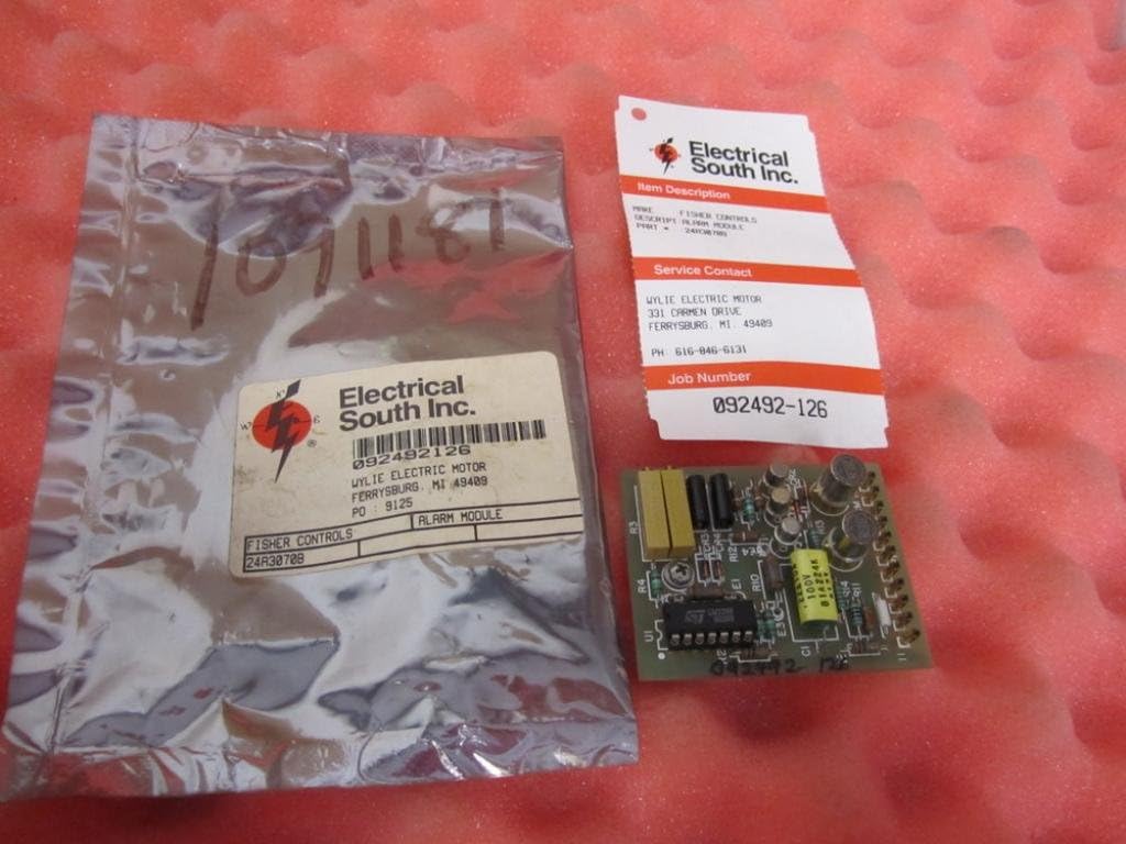 Fisher Controls 24A3070B Alarm Module