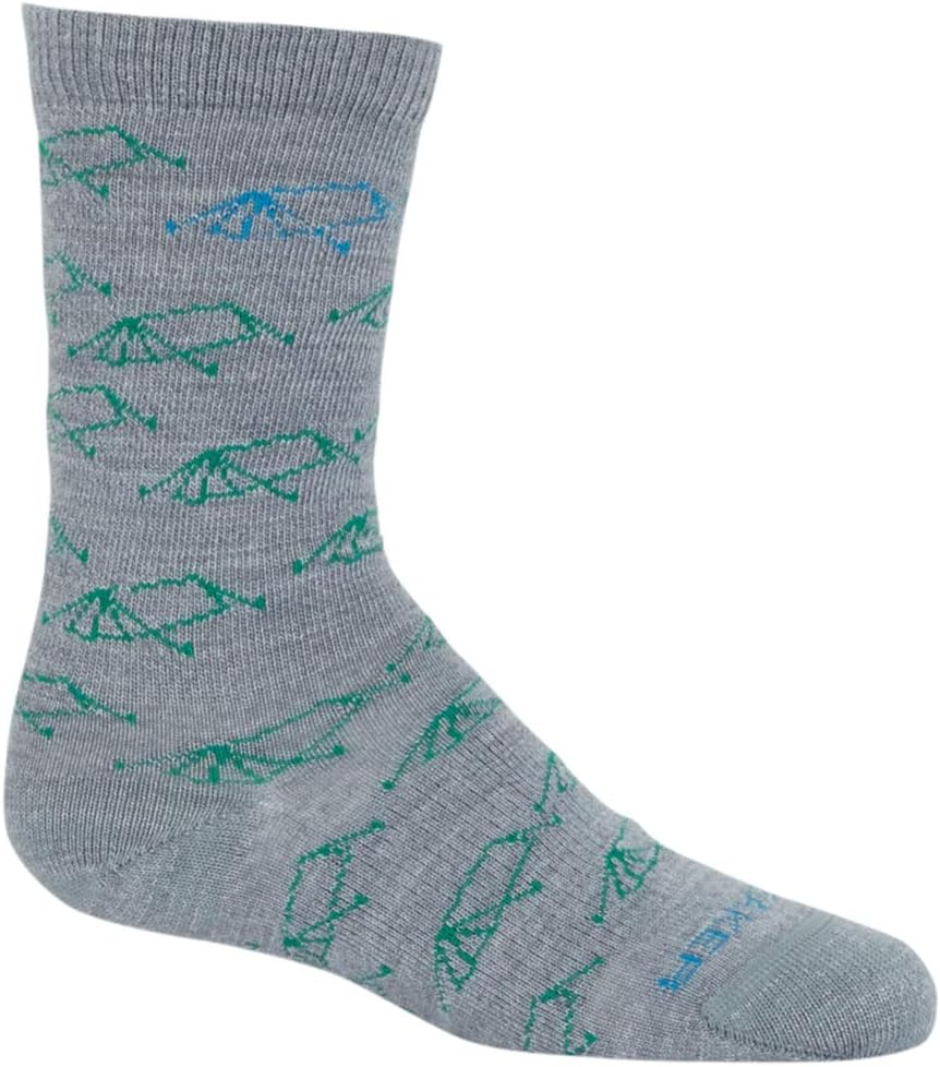 Icebreaker Merino Kid's Lifestyle Crew Socks, Merino Wool