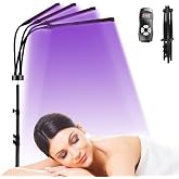 Tanning Lamp Thearpy Light for Home Use with Adjustable Stand Purple Light for Indoor Model: Various