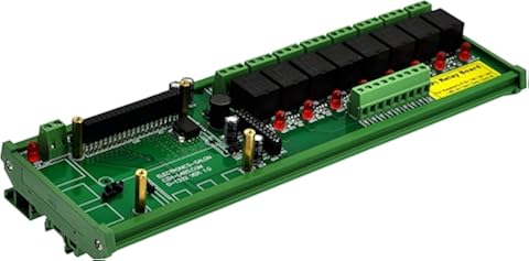 Módulo de relé de alimentación para Raspberry Pi de 8 carriles DIN SPDT IoT