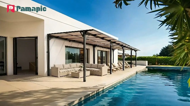 Pamapic 10x10FT Wall Mounted Gazebo Review: Hardtop Lean-to Patio Awning image 25