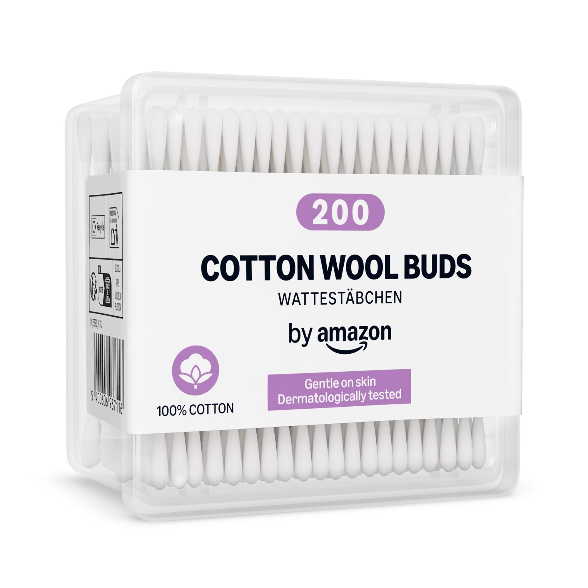 by Amazon Cotton Buds, 100% Co...