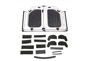 Car Roof Leak Sealing Repair Kit for Jeep Wrangler JK 2007-2018 Hard Top Rubber Weather Seal Leak Proofing Kit