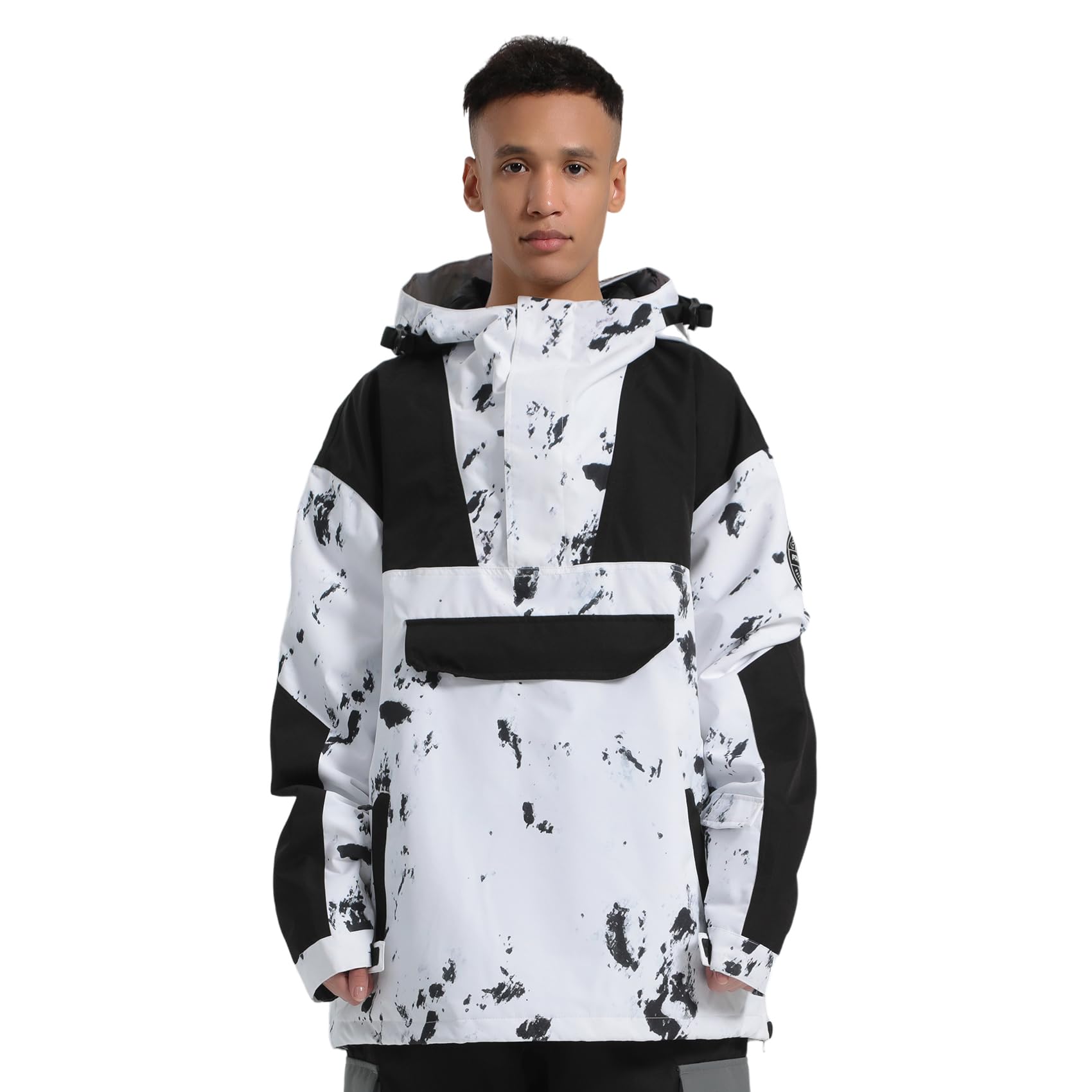 Photo 1 of GSOU SNOW Men Ski Jacket Snowboard Snow Coat Warm Winter Waterproof Mountain Hooded