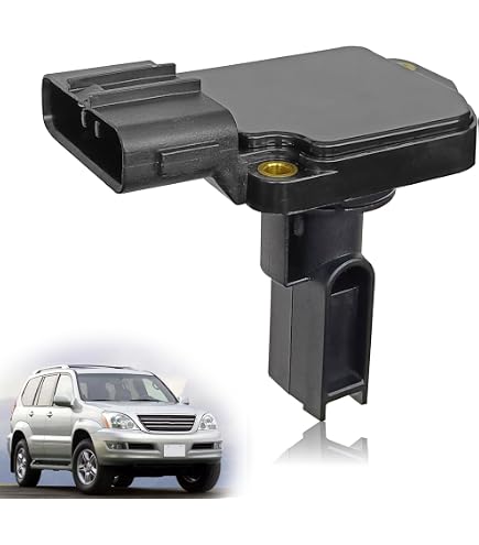 Sensor De Flujo De Aire Masivo 22204-21010 74-50009 AF10029 Sensor MAF Compatible Con Toyota Camry 02-06 & 02-08 Toyota Solara & 99-09 Toyota 4Runner & 03-08 Pontiac Vibe & 07-11 Lexus GS5hhhhhhhPunta