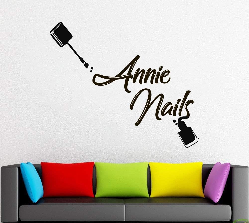 Amazon Com Salon Wall Art Decals Decor Beauty Nail Hair Makeup