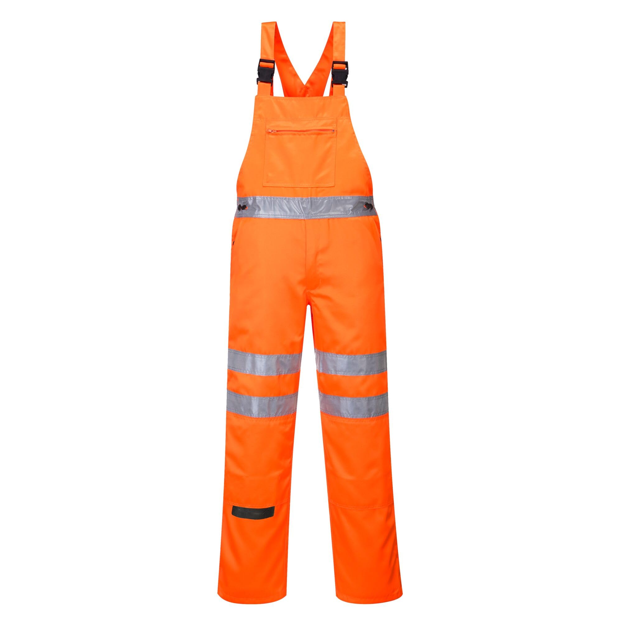 Portwest Hi-Vis Bib and Brace RIS, Size: XXXL, Colour: Orange, RT43ORRXXXL