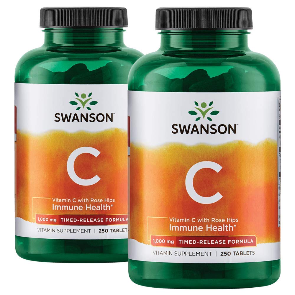 Buy Swanson TimedRelease C with Rose Hips Immune System Support Skin