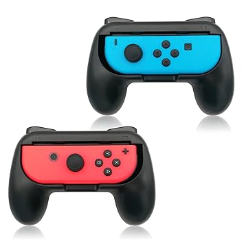 Fyoung Griffe für den Joy-Con-Controller der Nintendo Switch-Konsole, verschleißfeste Schutzgriffe, 2 Stück