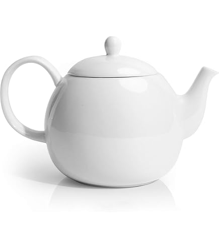 pottery company LOS ANGELES ティーポット 白 新品 Amazon.com | Sur La Table Porcelain Teapot, 5.9 cups, White: Teapots