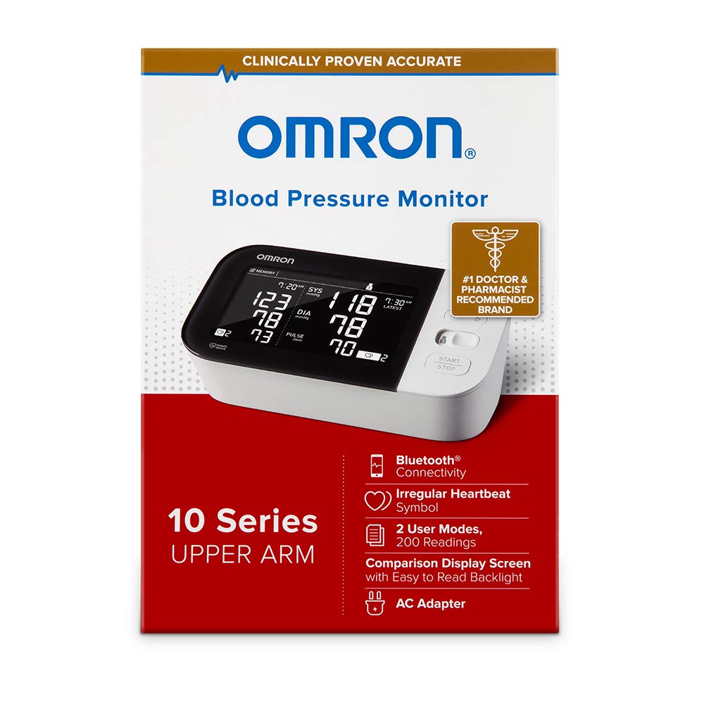Omron 10 Series Wireless Upper Arm Blood Pressure Monitor
