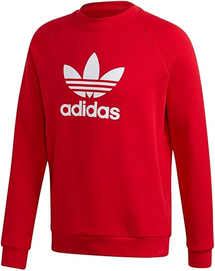 adidas Herren Trefoil Crew Sweatshirt: Amazon.de: Sport ...