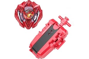 DEZAWRTY Gyro X Set, Buster Dran UX Attack Type with X String Launcher, Right-Spin Blade Starter Pack, Great Toy Gift for Boy Kid 6+