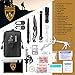 HERACLES 60 in 1 Emergency Survival Kit, First Aid Kit, Survival Gear, Survival kit, Emergency Kit, Tactical Gear, Zombie Survival Kit, MOLLE Gear, EDC Gear, Earthquake Survival Kit, Camping, Hiking