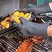 Premium Men's Silicone Barbecue Gloves | Heat Resistant for Grilling, Cooking & Smoking Protection | 13.5