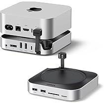 UGREEN Mac mini M4 Hub with M.2 NVMe SSD Slot, DisplayPort