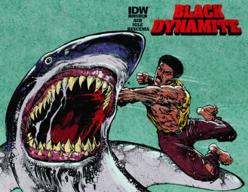 Black Dynamite #1 (Of 4) 1st Printing Subscription Punch the Shark Variant
