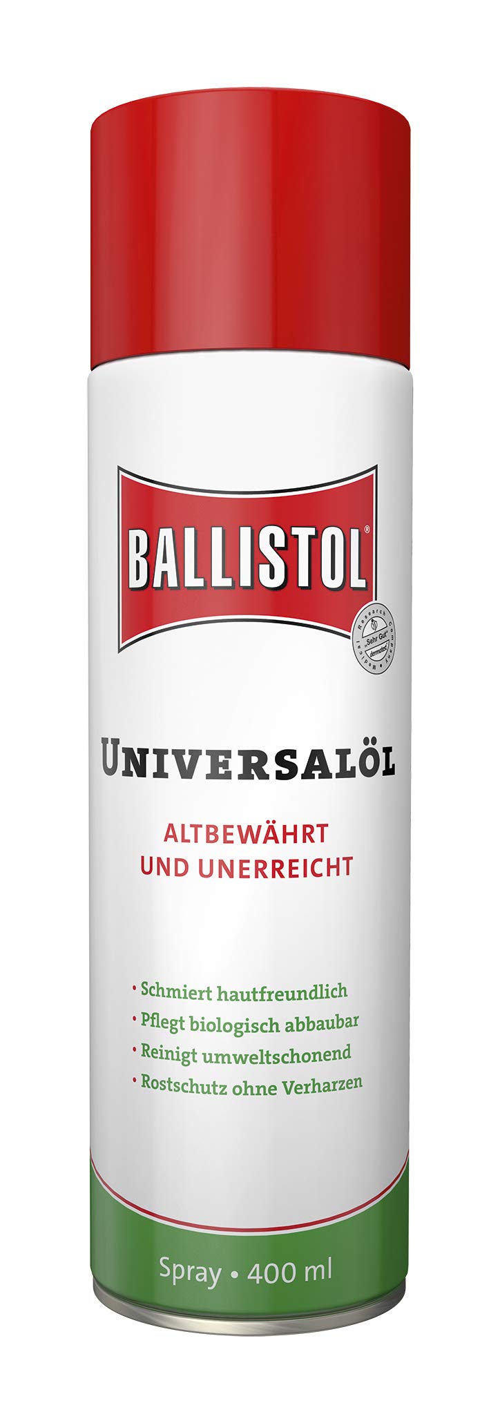 BALLISTOL Unisex Universalöl 400ml, Spraydose Universal l, Transparent, 400 ml 1er Pack EU 2