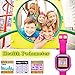 DUIWOIM Smart Watch for Kids with Digital Camera Games Touch Screen, Cool Toys Watch Gifts for Girls Boys Children （Pink）