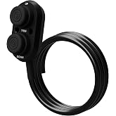 T-H Marine TTC-1-DP Push Button Transom Trim Switch, Black