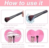 Lmyzcbzl Silicone Makeup Brush Cleaning Mat Portable Washing Tool view 6