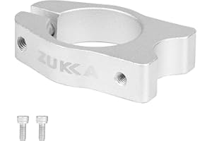 WEEROCK Bike Seat Clamp 31.8mm/ 1.25 inch with Installation Holes for Bicycle Rear Rack Bike Cargo Rack Aluminium Alloy Seat 