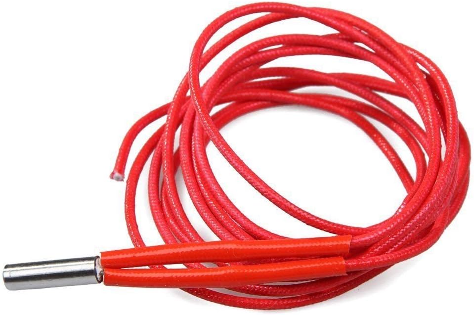 12V 40W 1/4-in (6.35mm) Ceramic Cartridge Heater for 3D Printer MK10 Extruder/Hotend