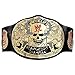 WWE Authentic Wear Stone Cold Smoking Skull Championship Replica Title Belt Black