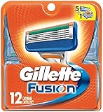Gillette Fusion Manual Refill Cartridges - 12 ct