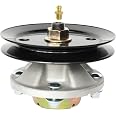 q&p AM121342 Spindle Assembly Bracket 54-inch Mower Deck Parts for 335 Replace John Deere AM121229 AM121342 Oregon 82-333 Rotary 11278 285-109 with