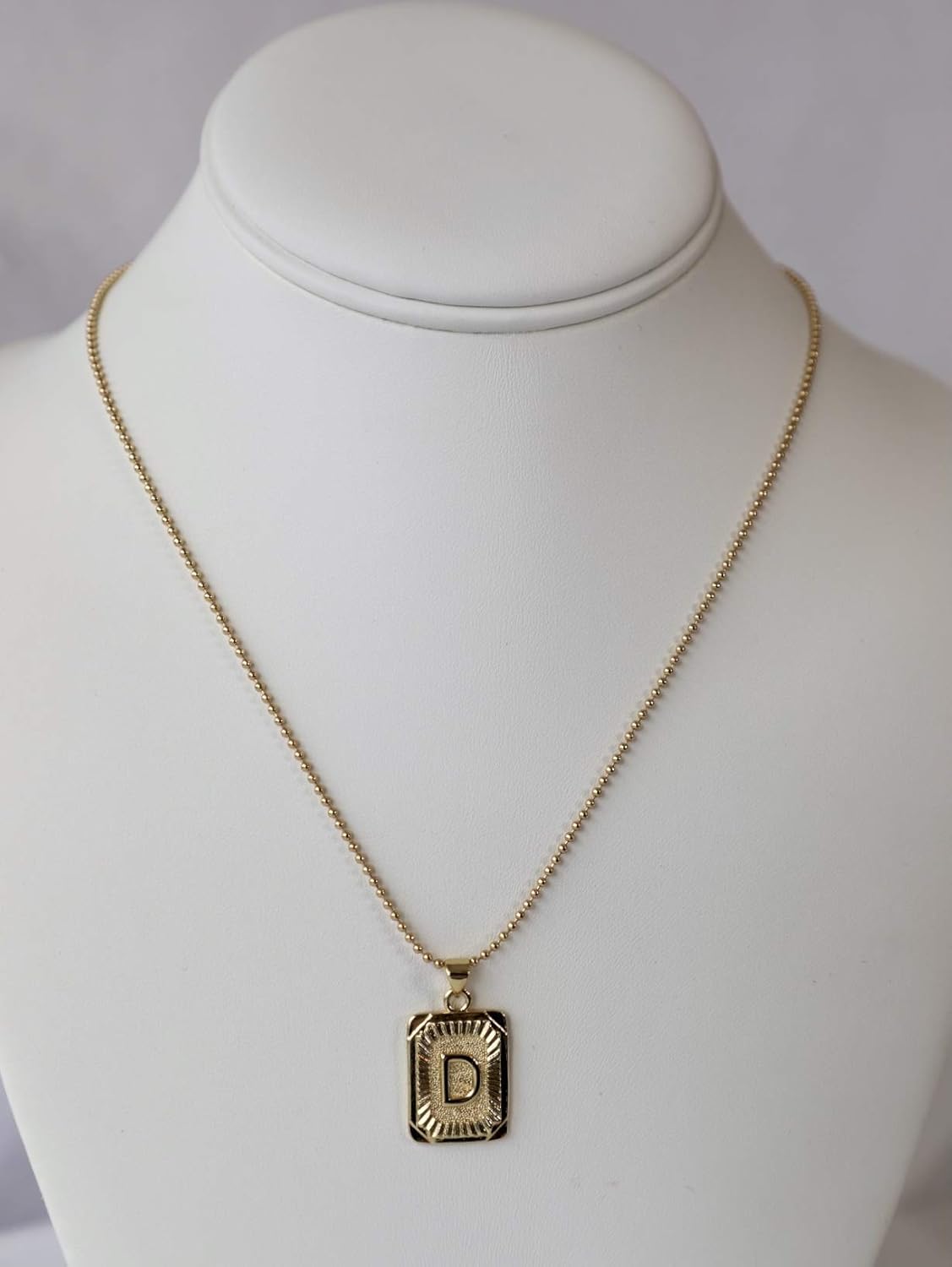 initial necklace waterproof