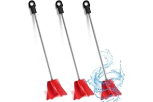 Loosh 3 Pcs 11 Inch Paint Stirrer for Drill, Paint Mixer Attachment, Helix Epoxy Mixer for Concrete Resin Silicone Stirrer Paddle Works with Most Drills