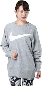 Amazon Co Jp ナイキ スウェットトレーナー レディース ドライ クルー スウッシュ トップ 063 ０６３ ｘｌ スポーツ アウトドア