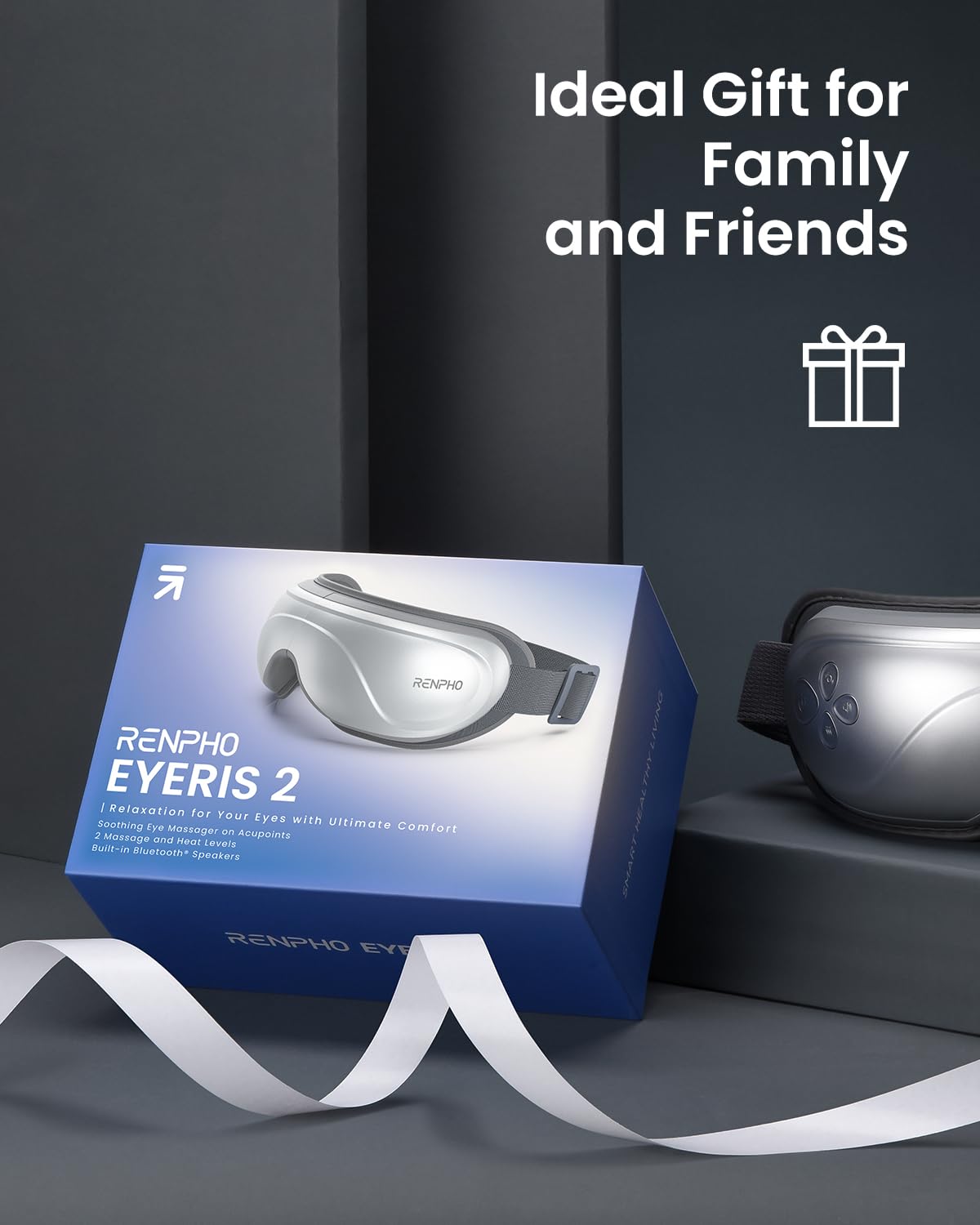 RENPHO Eyeris1 Eye Massager for Migraine Eyeris 2 - Eye Massager with Heat