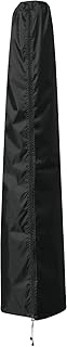 B.PRIME Schutzhülle für Sonnenschirme mit 350cm bis 450cm Durchmesser - Abdeckhaube H273cm x B45/60cm - Wasserdicht atmungsaktiv und UV-stabilisiert - Premium Abdeckung 210D Polyester Oxford Gewebe