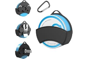 LEIAIRUI Zyn Holster Clip - Silicone Belt Clip & Magnetic Mount for ZYN, Alpha Pouch Tins | Car Visor, Vent, Backpack Clip | Heavy-Duty Alternative to Plastic