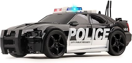 Vokodo Police Car Friction Powered 1:20 