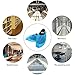Premium Disposable Boot and Shoe Covers,keliiyo Durable, Water Resistant, Non-Toxic,One Size Fits Most (100-Pack)