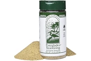 Everglades All Purpose Seasoning Signature Blend of Herbs & Spices for Bold Southern Flavor, Perfect for Meats, Vegetables, Soups & More All-in-One Seasoning for Cooking & Table Use (Single)