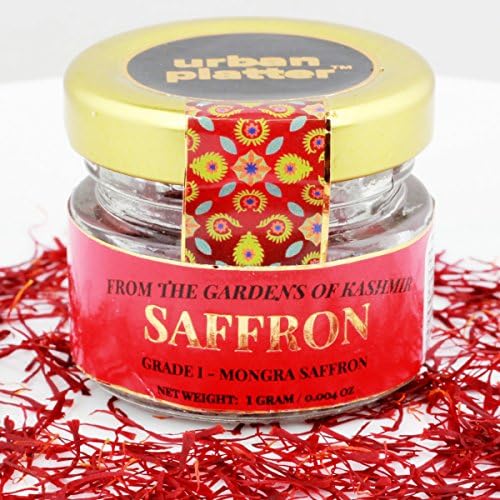 Urban Platter Pure Grade-I Kashmir Mongra Saffron, 1g