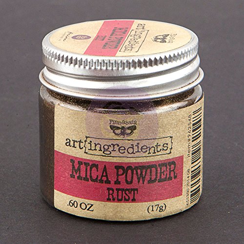 UPC 655350962548, Prima Marketing Finnabair Art Ingredients Mica Powder, 0.6 oz, Rust