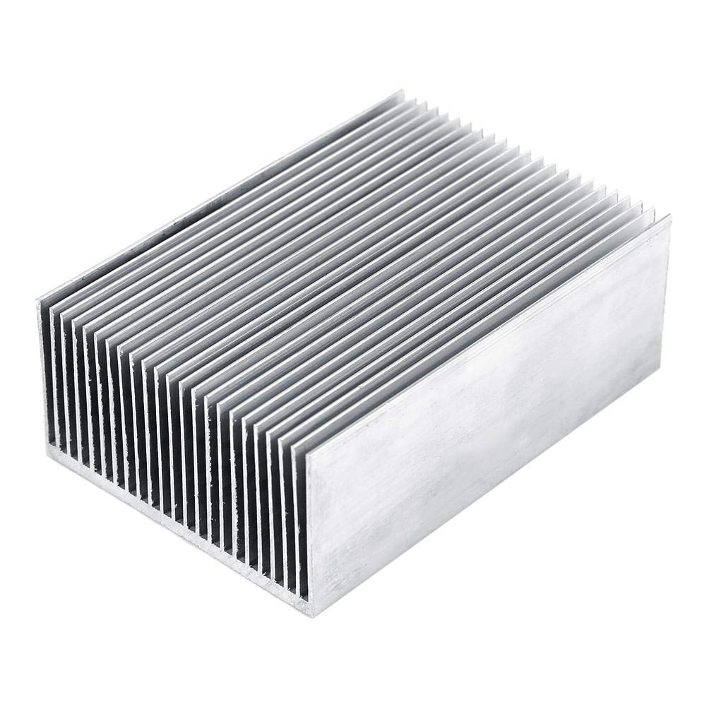 Estink Aluminum Heatsink Cooler, 100 x 69 x 36mm, Cooling Fin for Computer Power IC, LED Light, Electronic Devices